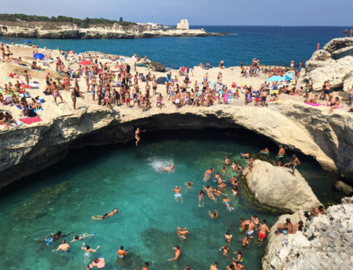 O verão e as praias da Puglia