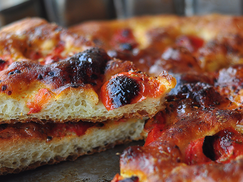 O que comer na Puglia - focaccia