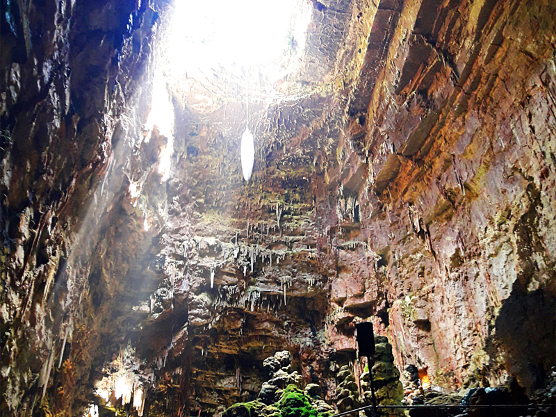 As grutas de Castellana Grotte